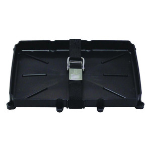 T-H Marine 24 Series Battery Holder Tray w\/Stainless Buckled Strap [NBH-24-SSC-DP]