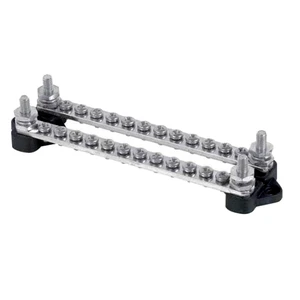 BEP Pro Installer Bus Bar - 12 Way - 2 x 100A [BB-12W-2NC\/DSP]