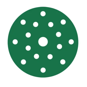 RUPES PROCUT Film Abrasive Discs 125mm (5") - 17 Holes - P120 Grit *Box of 50pcs [9.45FC120]