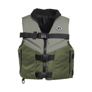 Mustang Accel Foam Vest - Green\/Grey - XXXL [MV4627-833-XXXL]