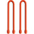 Gear Tie 6" Bright Orange 2Pk
