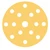 RUPES MULTIPURPOSE Paper Abrasive Discs 150mm (6") - 15 Holes - P80 Grit *Box of 100pcs [9.45PD080]
