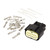 Egis Connection Kit, MX-150 12-Position Female w\/14 Terminals + 8 Cavity Plugs *Bulk Pack [4611B]