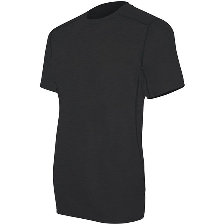 Insect Shield Mens S/S Blk Lg