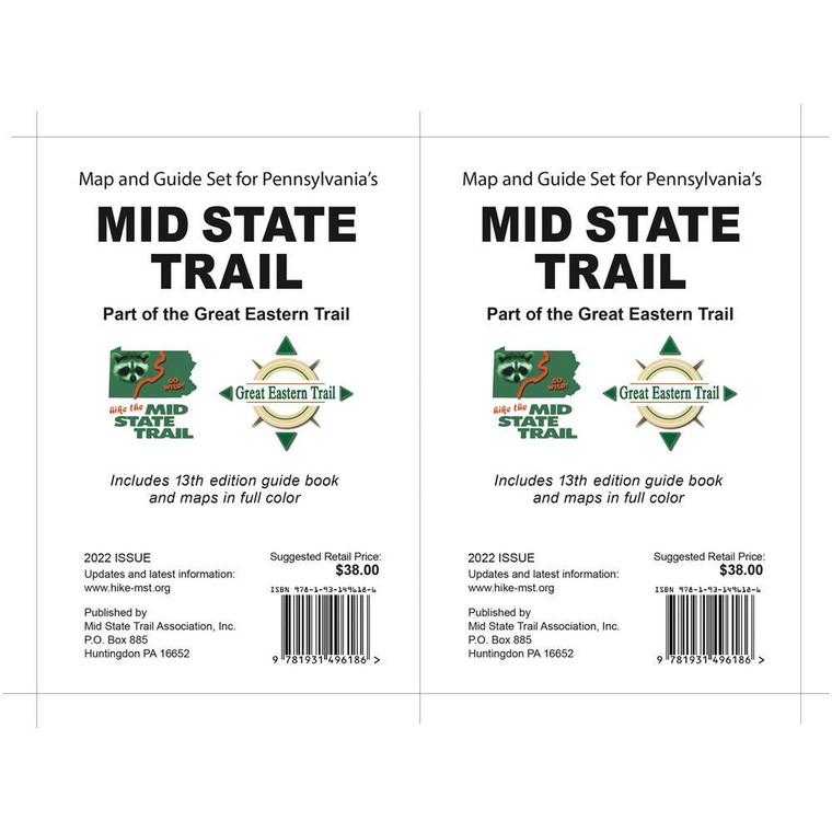 Map&Gd: Mid St. Trl 7 Mtns Pa