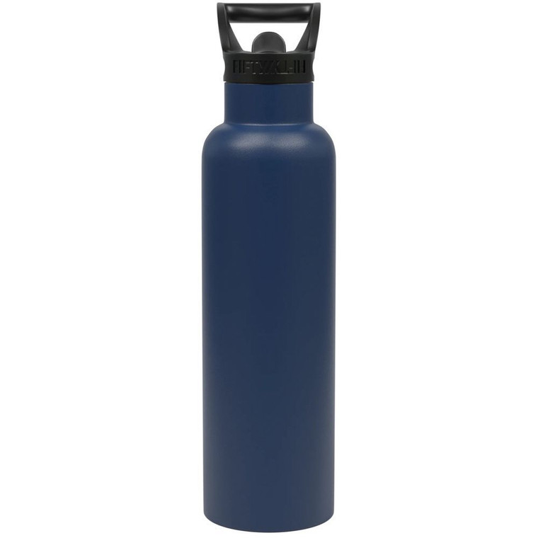 21Oz Vac Insul W/Strw Cap Navy