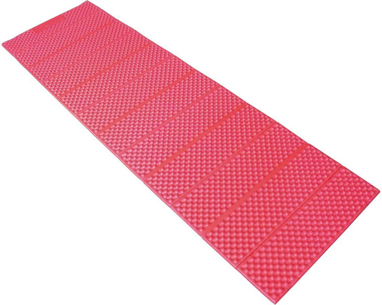 Accordian Sleeping Pad Red