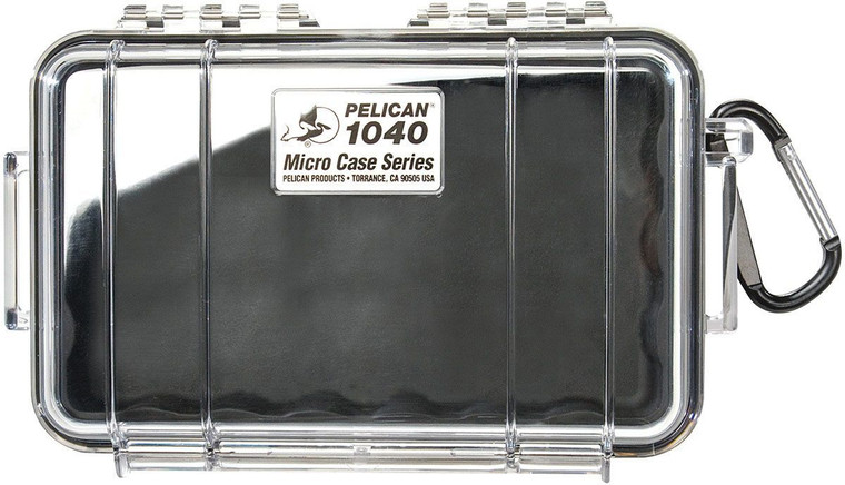Micro Case 1040 Black/Clear