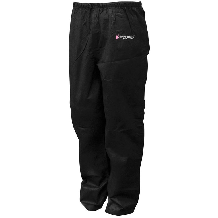 Women'S Pro Action Pant Blk Lg