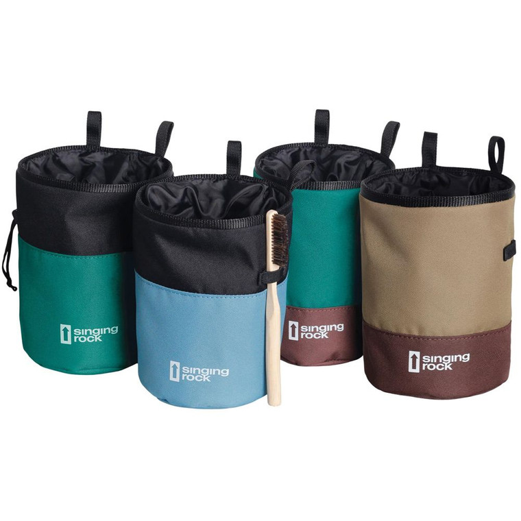 Duo Chalk Bag Brown/Gold