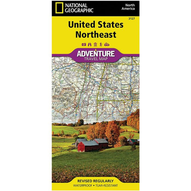 United States Northeast Map