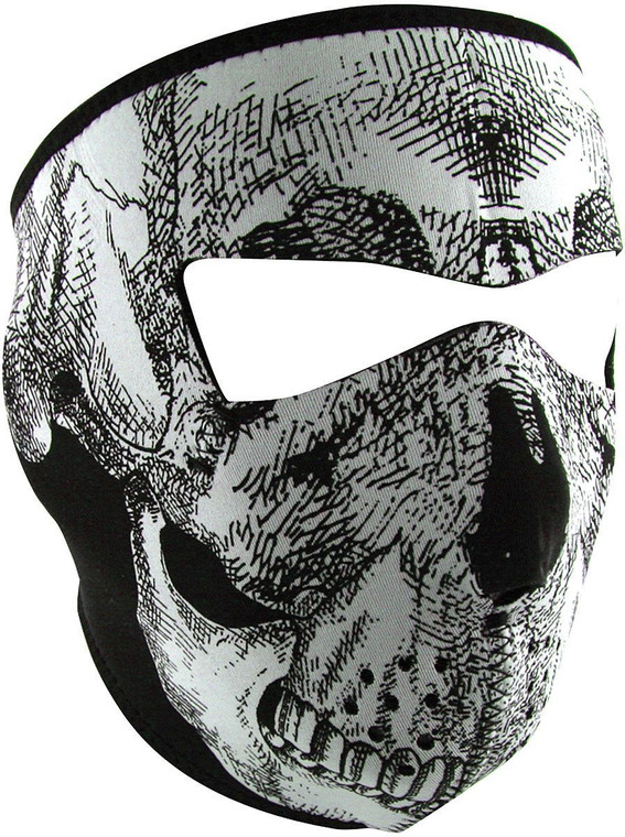 Neo Face Mask Blk/Wht Skull