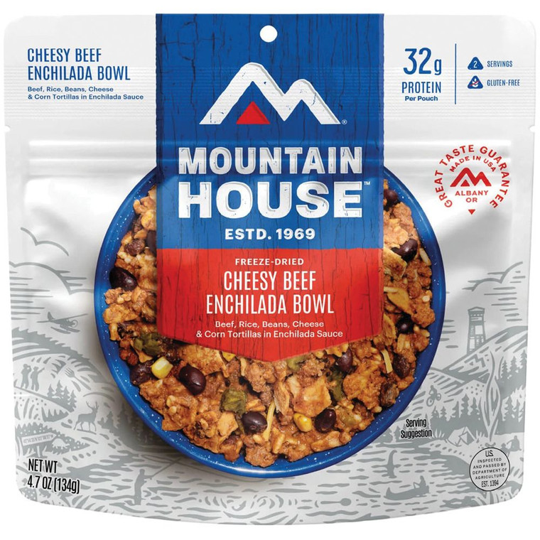 Cheesy Beef Enchilada Bowl