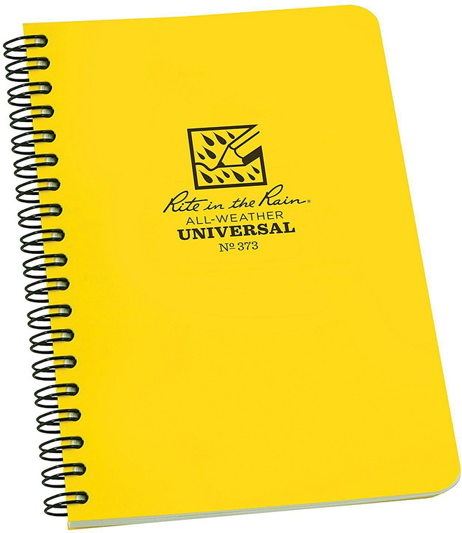 Spiral Notebook Yel 4 5/8 X 7