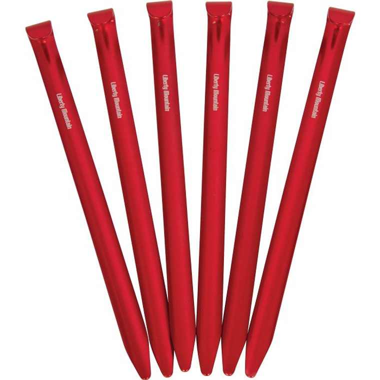 Wide Ultralight Tent Peg 6 Pk