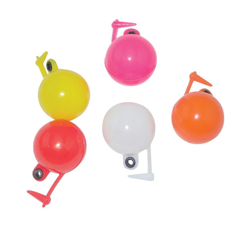 Multicolor 5 Pc 3/4 Bobbers Js