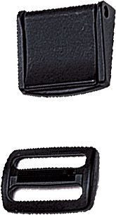 Cam Buckle/Slider 1" 2Pk