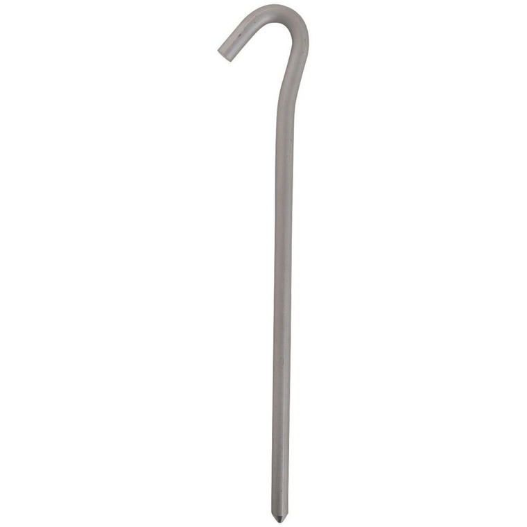 Alum Hooked Tent Peg 7" Bulk