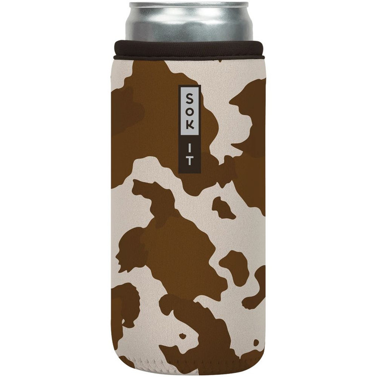 Can Sok Brown Cow Slim 12Oz