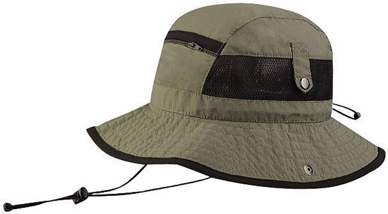 Uv Pocket Bucket Hat Olive
