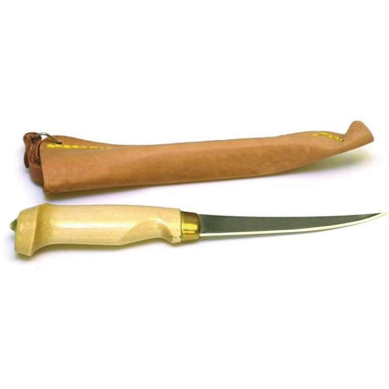 Wood Handle Fillet Knife 6"