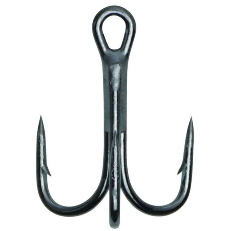 2X Treble Reg Shank Curved 10