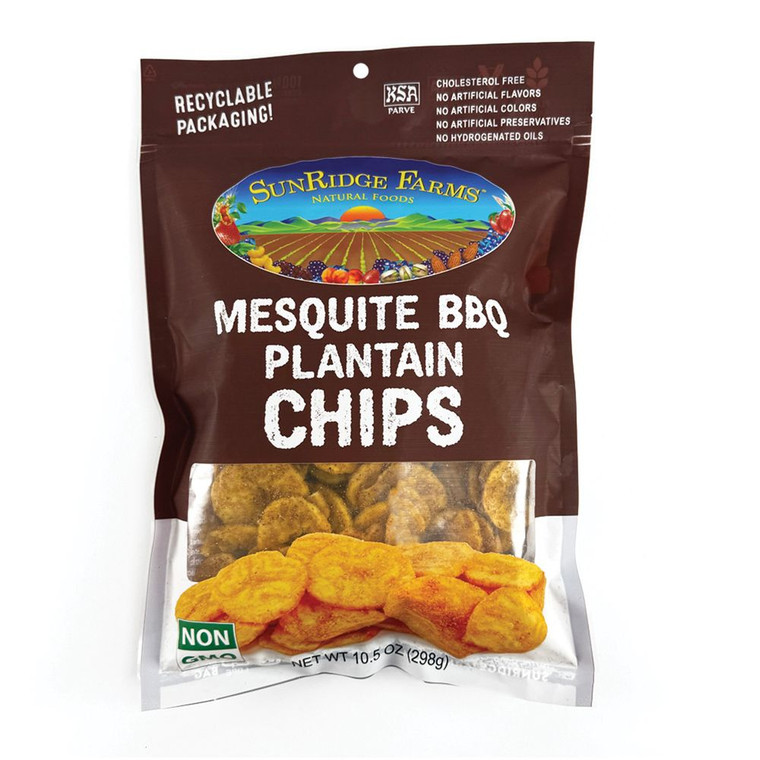 Plantain Chips Bbq 10.5 Oz