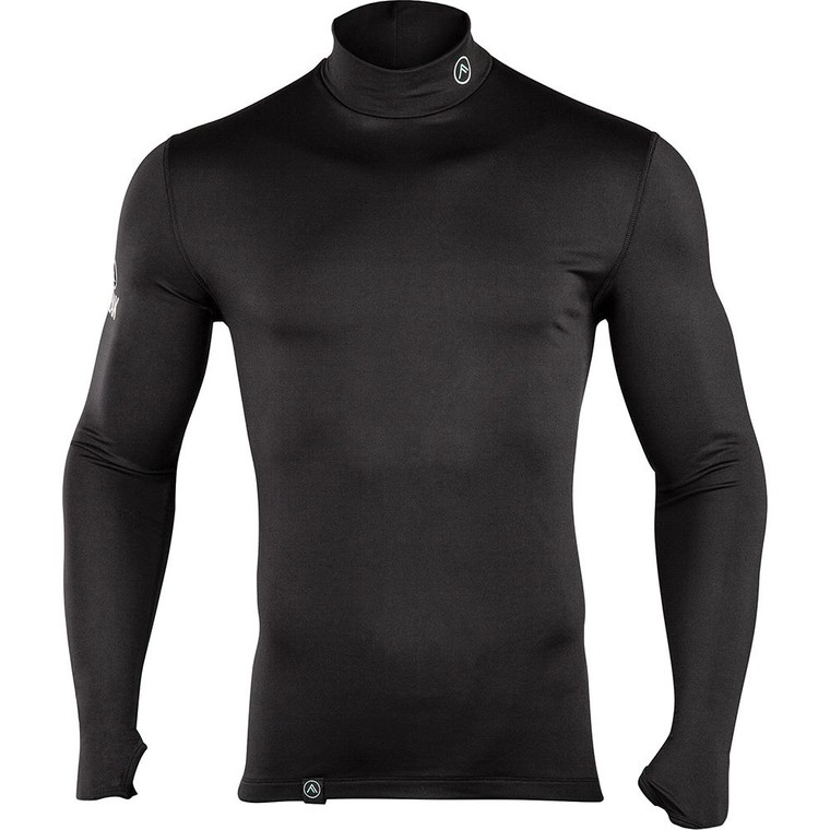 Peak Wrmr Prfrm Men Mock Bk Xl