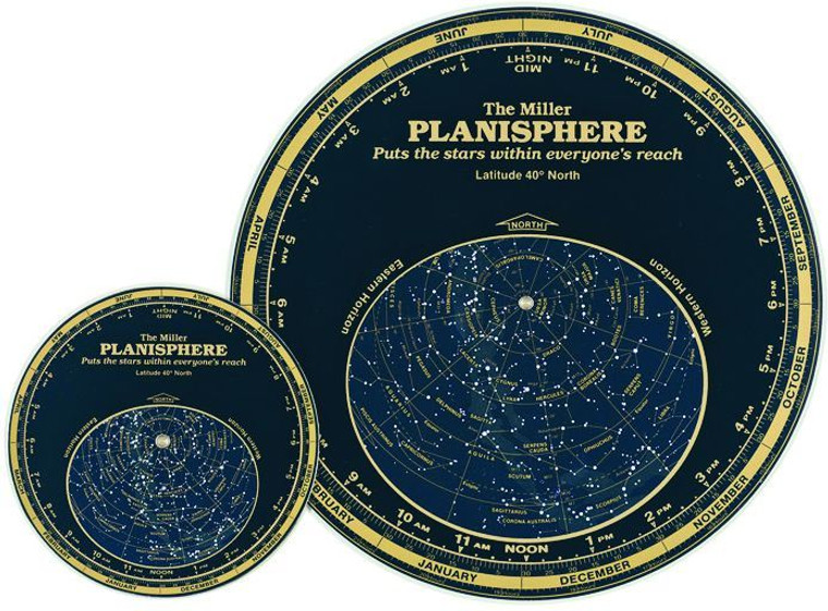 Miller Planisphere 30N/10.5