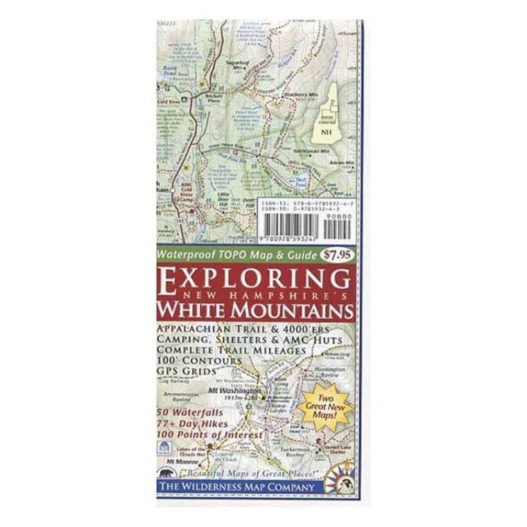 Exploring Nh White Mtns Map