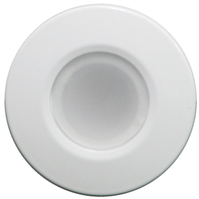 Lumitec Orbit - Flush Mount Down Light - White Finish - 2-Color Blue\/White Dimming [112521]