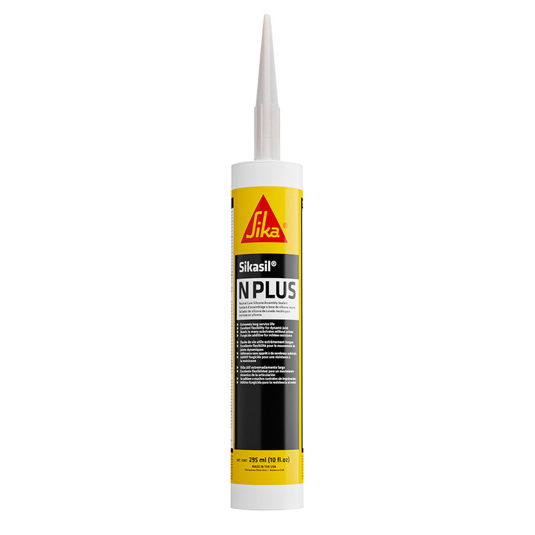 Sika Sikasil-N Plus Clear 10oz w\/Nozzle [432053]