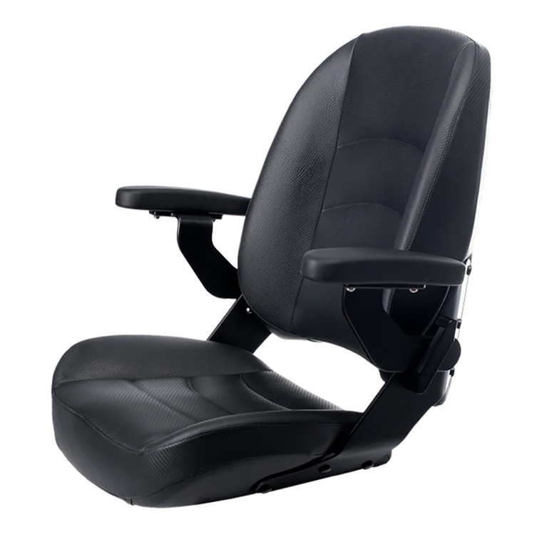 Shockwave S5 Corbin Mid-Back Seat - Onyx Black [SW-04920-B]