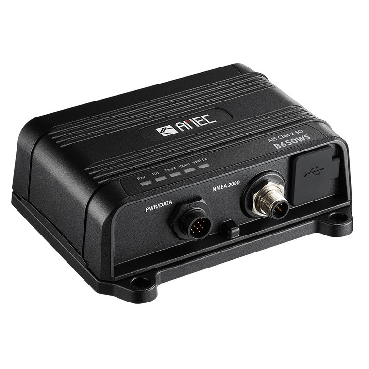 AMEC B650WS Class B AIS Transceiver w\/WI-FI  VHF Antenna Splitter - 5W-SOTDMA, NMEA 2000, NMEA 0183, USB [AMEC-B650WS-010]