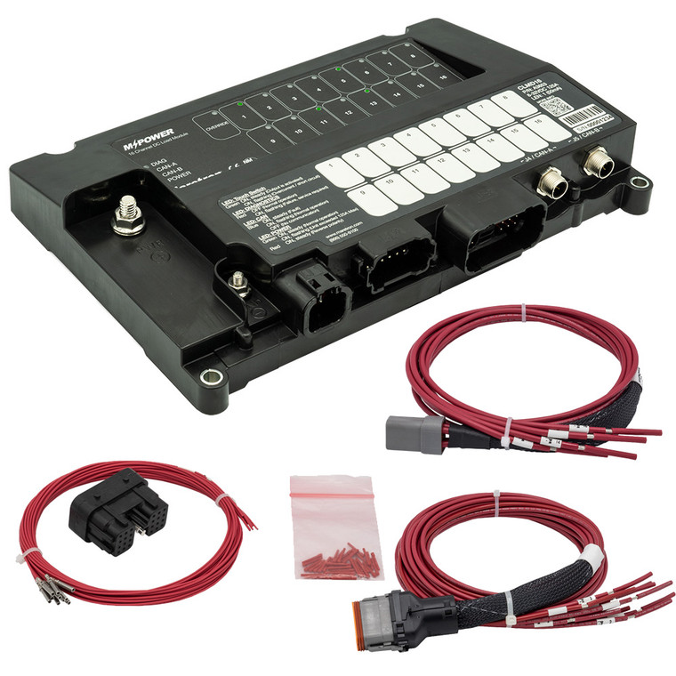 Maretron MPower 16-Channel DC Load Controller Module w\/NMEA 2K w\/J1  J2 Connectors [CLMD16-R]