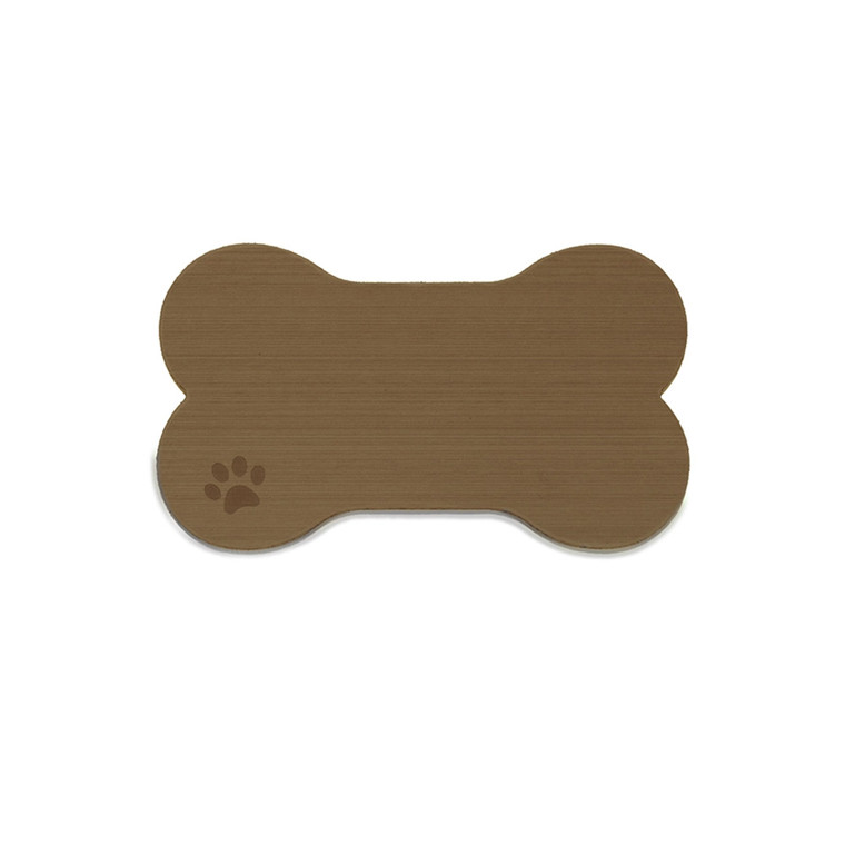 SeaDek Dog Bowl Mat - Cappuccino\/Black - Small - 12" x 21" [62713-91090]