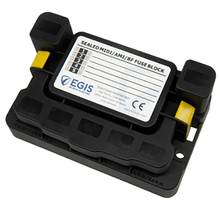 Egis 150A Dual Stud Common Busbar - 20 Screw w\/Cover [6151-220]