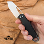 Ketuo Ventr Folding Orange Open in hand