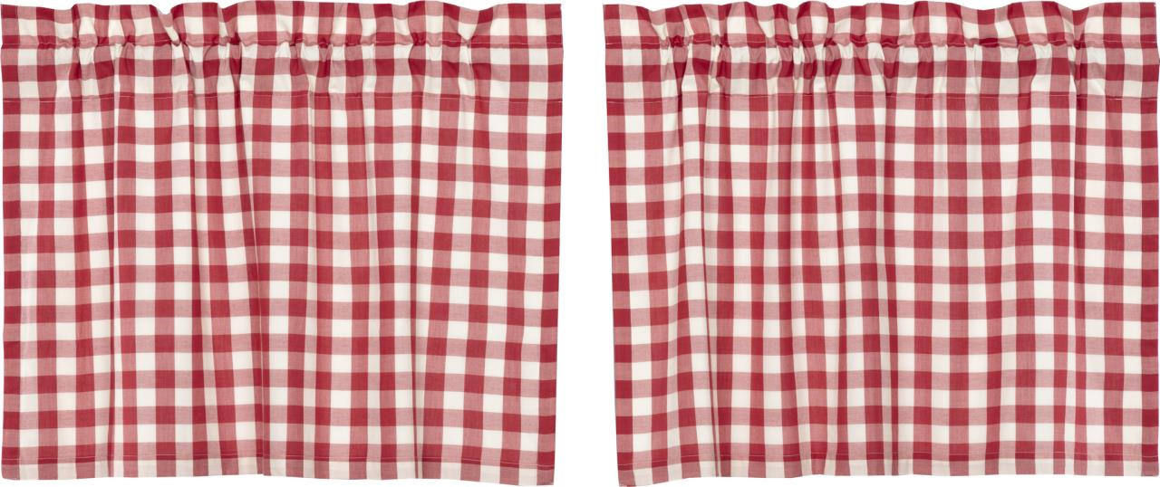 Annie Buffalo Check Red Tiers - 72x24 - Country Village Shoppe