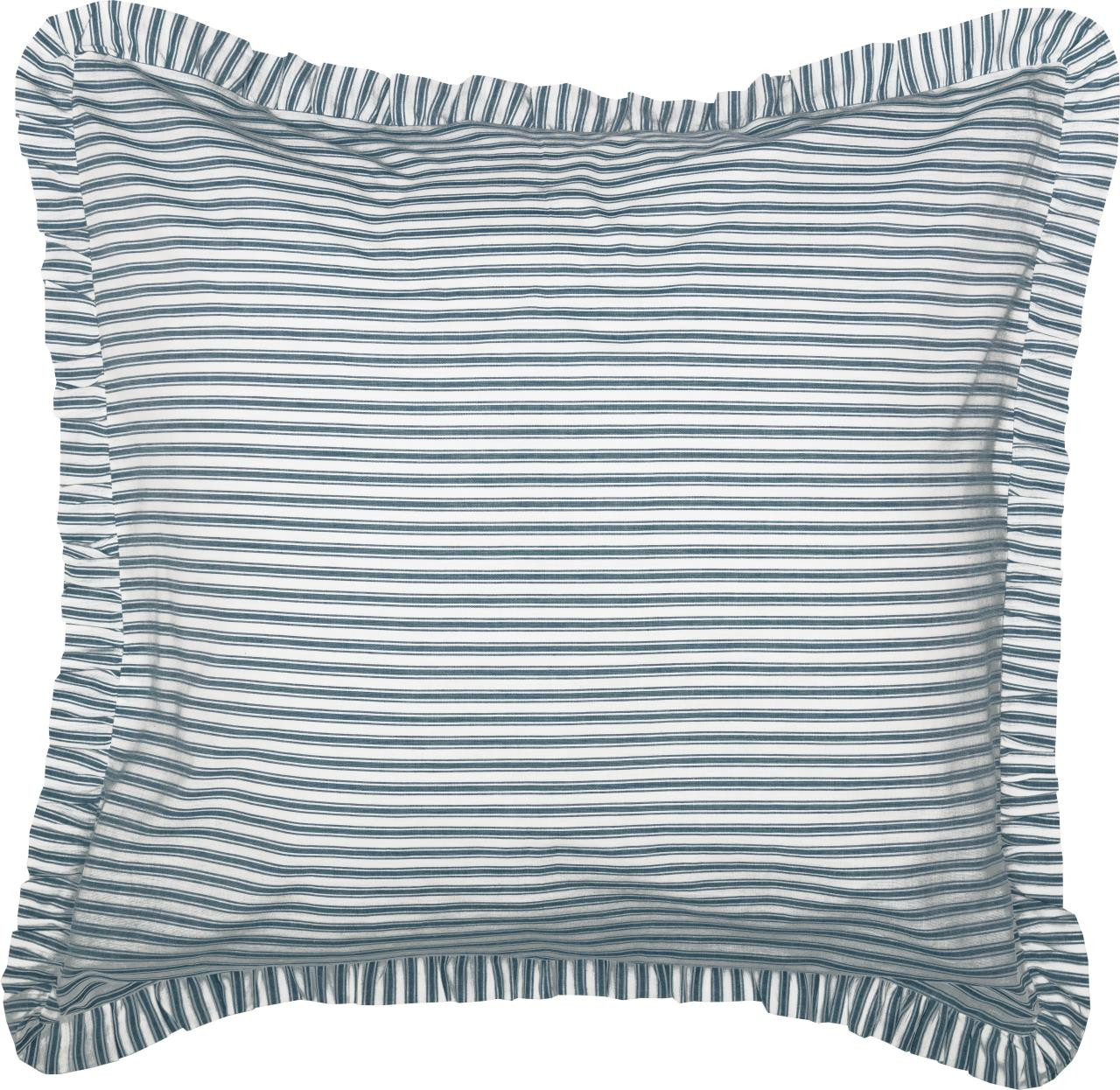 Sawyer Mill Blue Barn Star Pillow 18x18