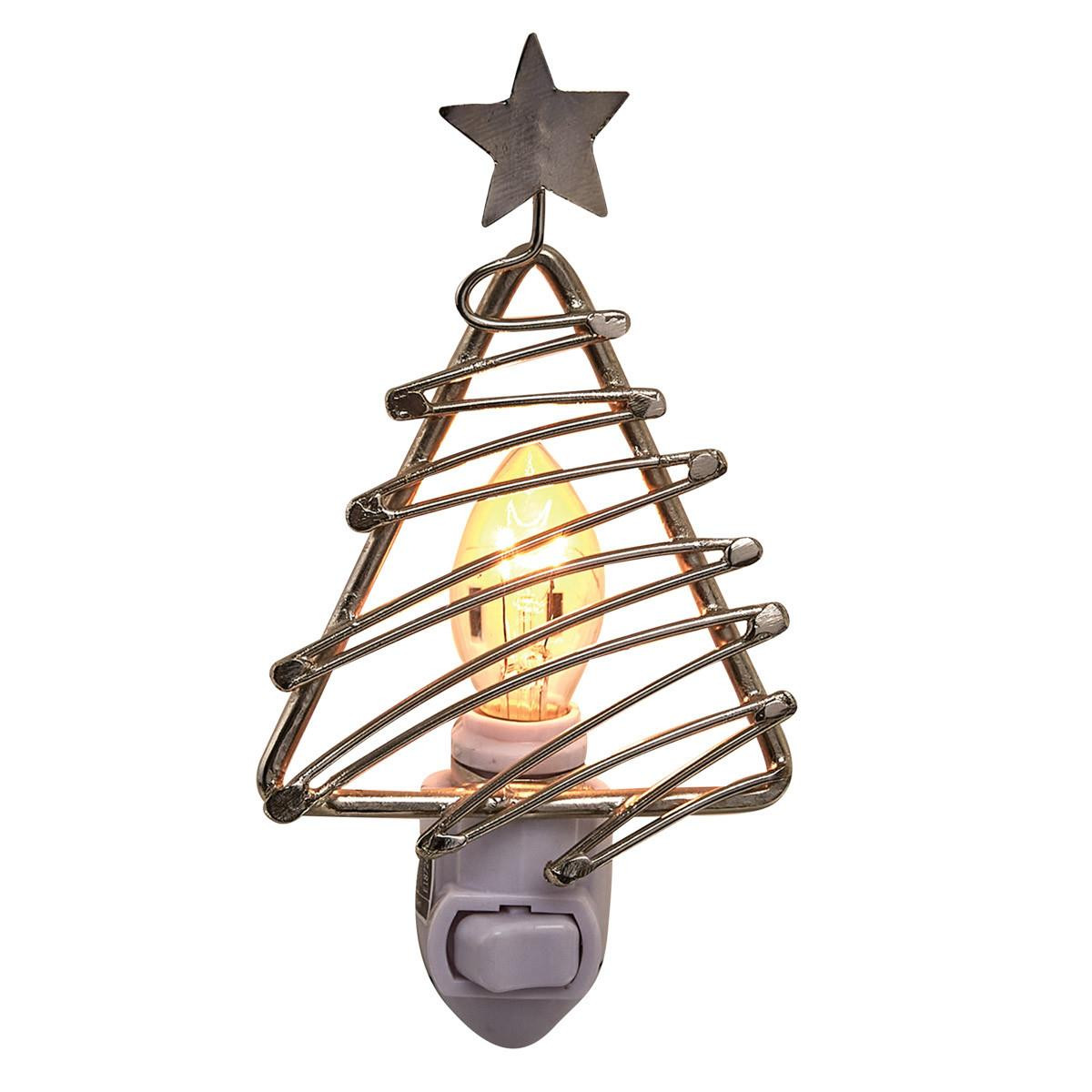 Christmas Tree Night Light Country Village Shoppe