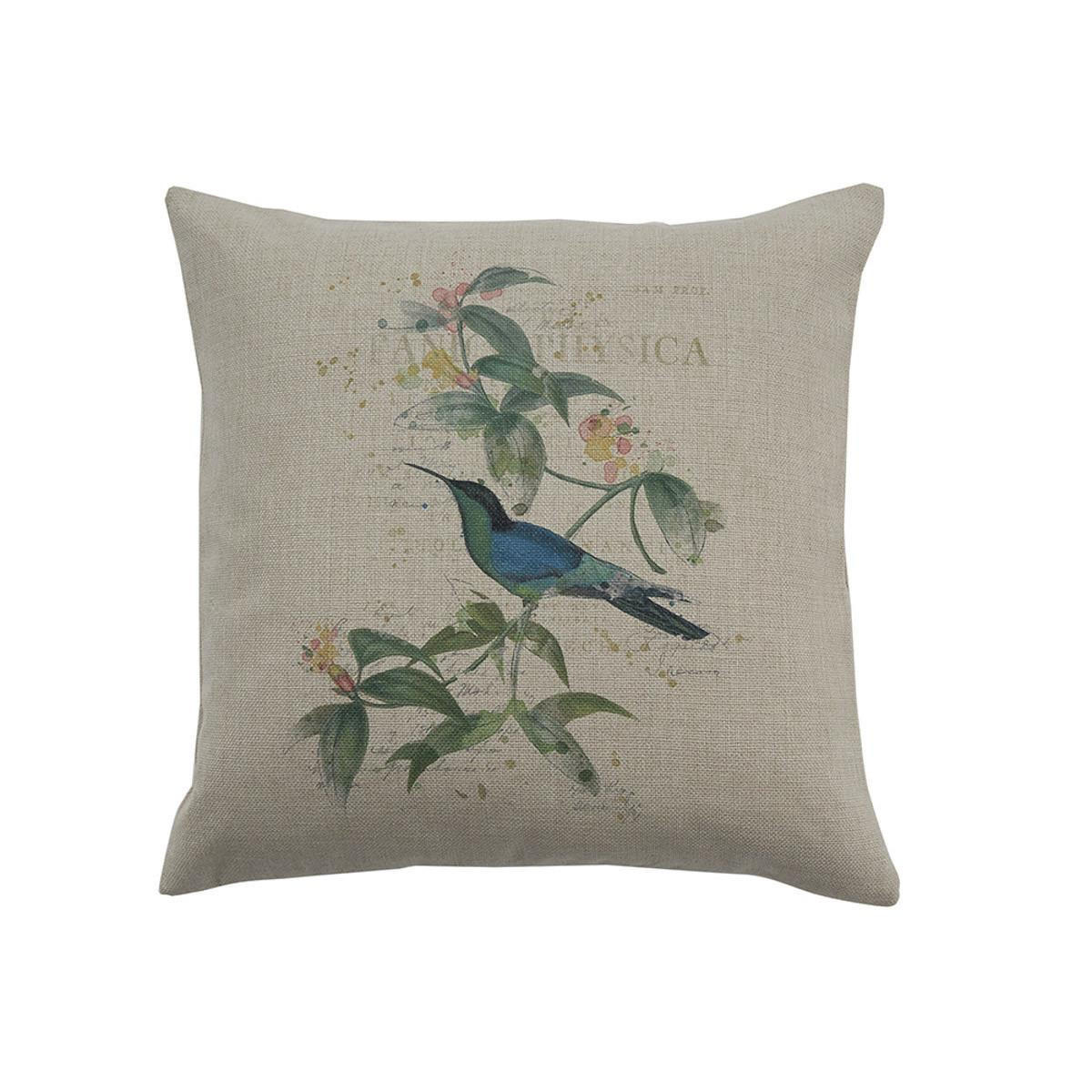Hummingbird Single Pillow 18x18 Country Village Shoppe