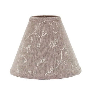 Candlewicking Lamp Shades - Taupe - 40000043698