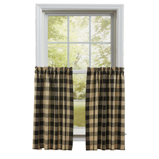 Wicklow Check Black Tiers - 72x36 - 762242401372