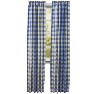 Wicklow Check China Blue Panels - 72x84 - 762242000254