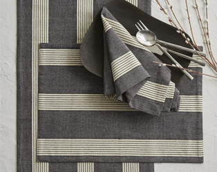 Graphite Stripe Kitchen & Dining Collection -