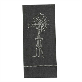 Windmill Embroidered Dishtowels - Set of 2 - 762242433458
