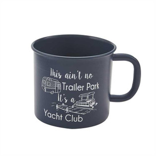 Yacht Club Enamelware Mug - 762242994812