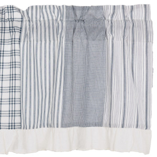 Sawyer Mill Blue Patchwork Valance - 60x19 - 840528184055