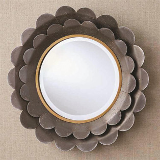 Flower Petal Mirror - 20" Round - 400000595962